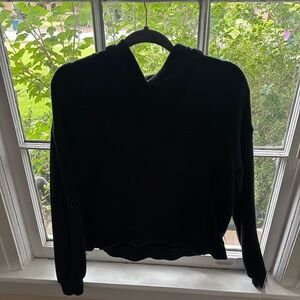 Madewell Black Hoodie Sweater